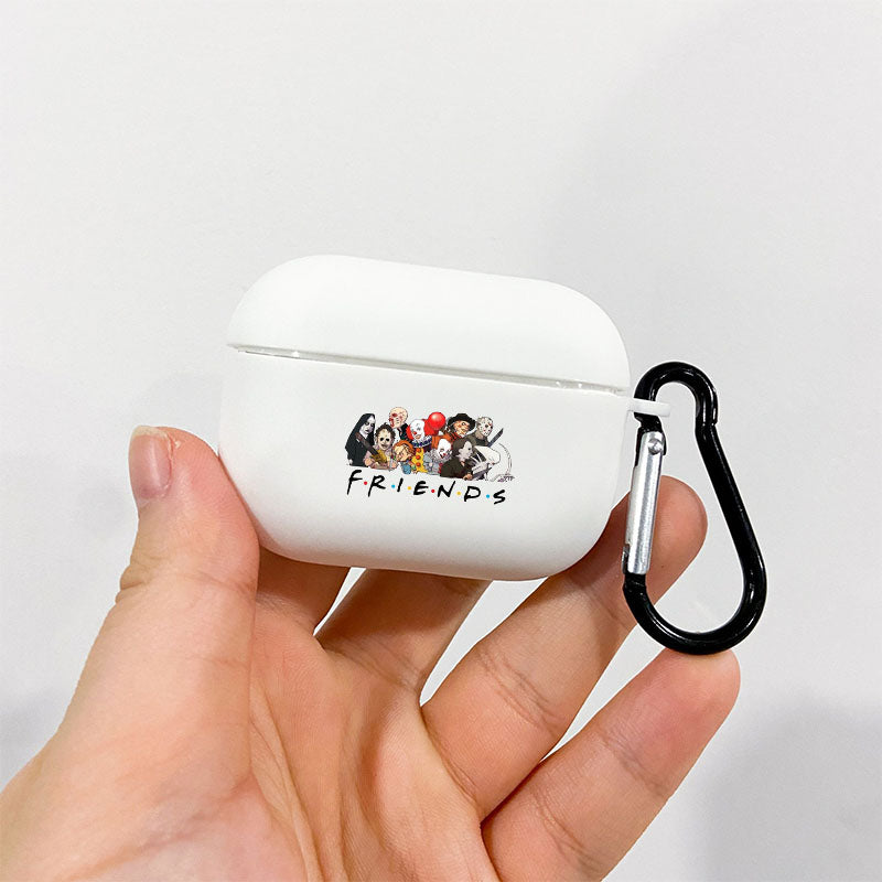 Light Gray Cartoon figure Airpod Case