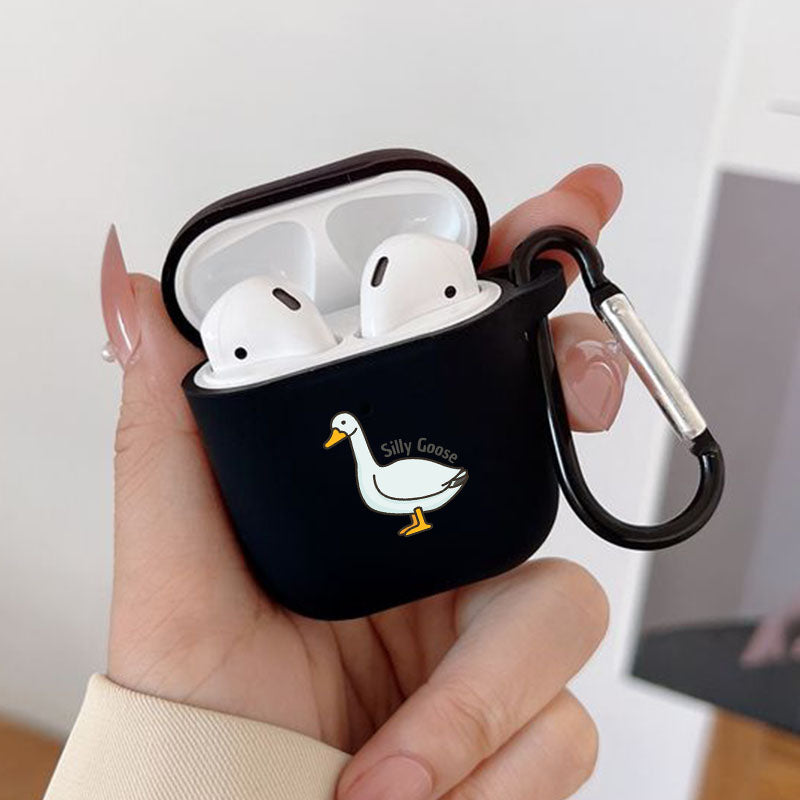 Light Gray Silly Goose Airpod Case