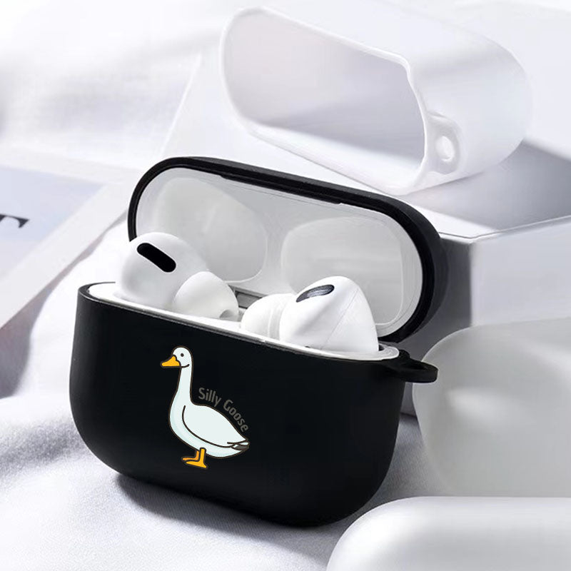 Light Gray Silly Goose Airpod Case