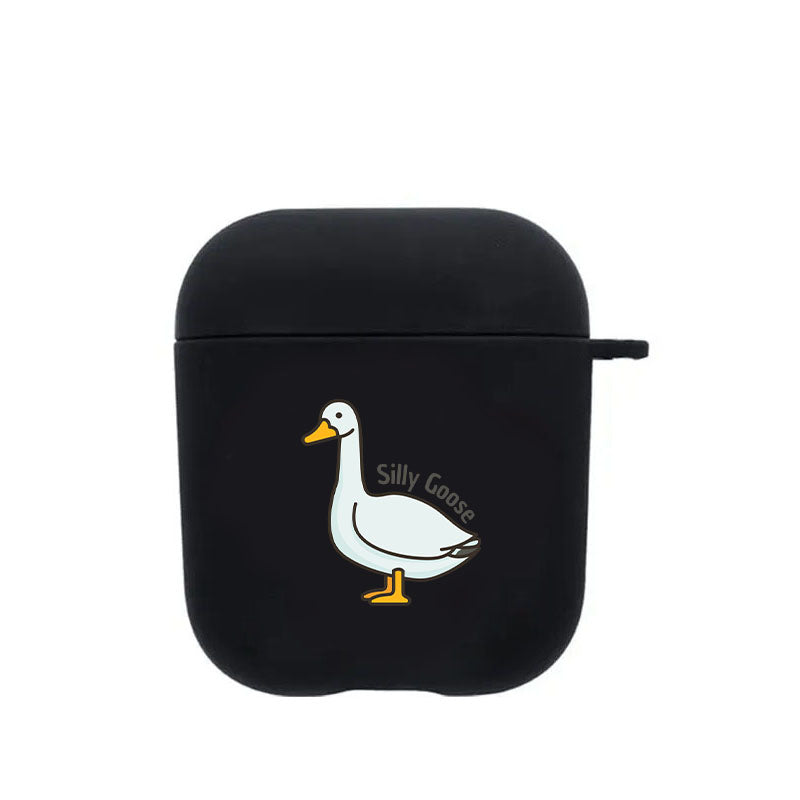 Black Silly Goose Airpod Case