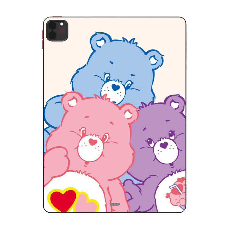 Thistle Cute Bear iPad Case