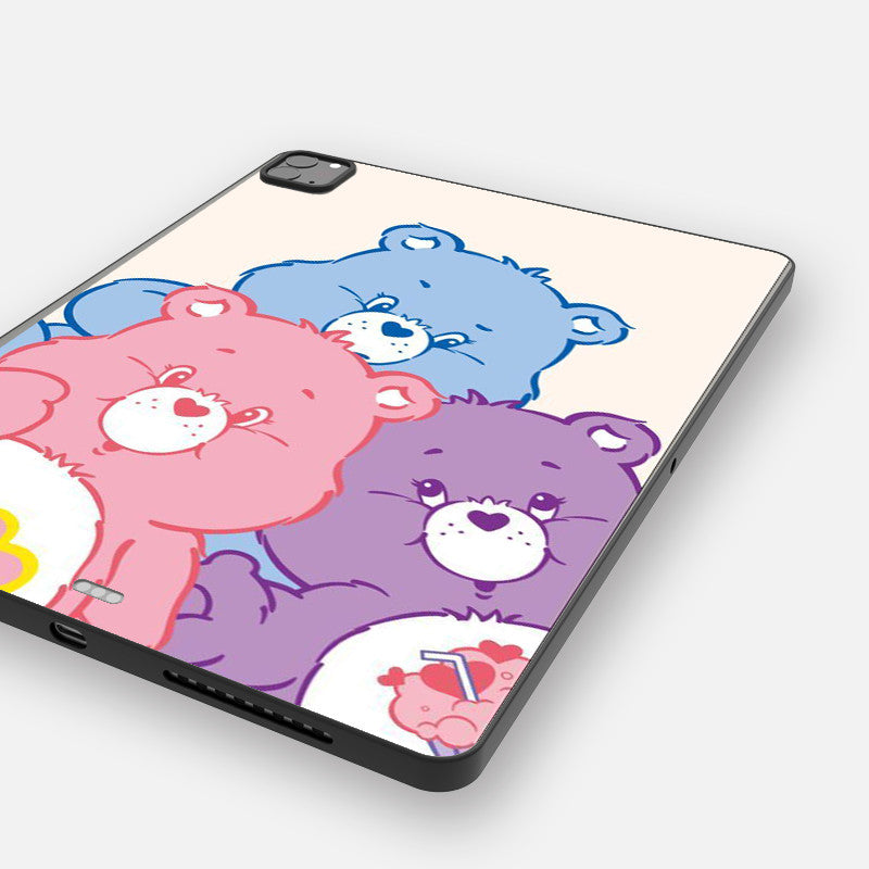 Lavender Cute Bear iPad Case