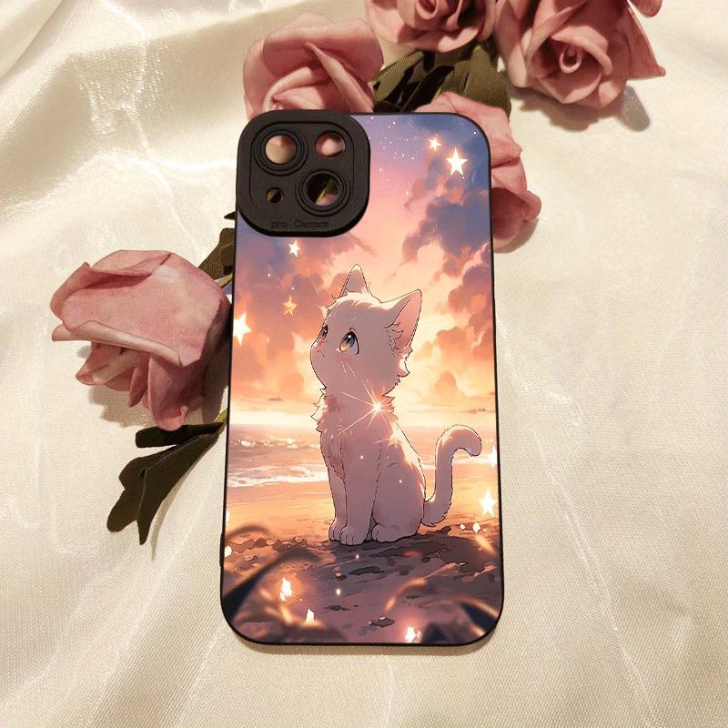 Wheat Cute Cat iPhone Case