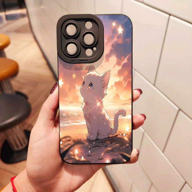 Tan Cute Cat iPhone Case