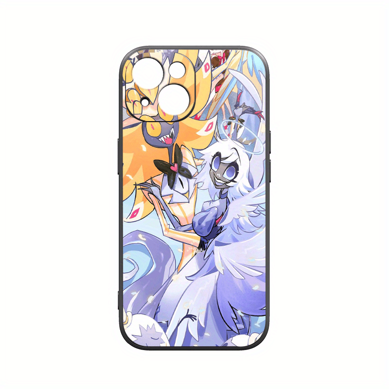 Light Gray Cute Cartoon Girl iPhone Case