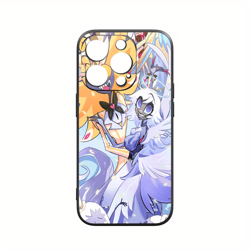 Light Gray Cute Cartoon Girl iPhone Case