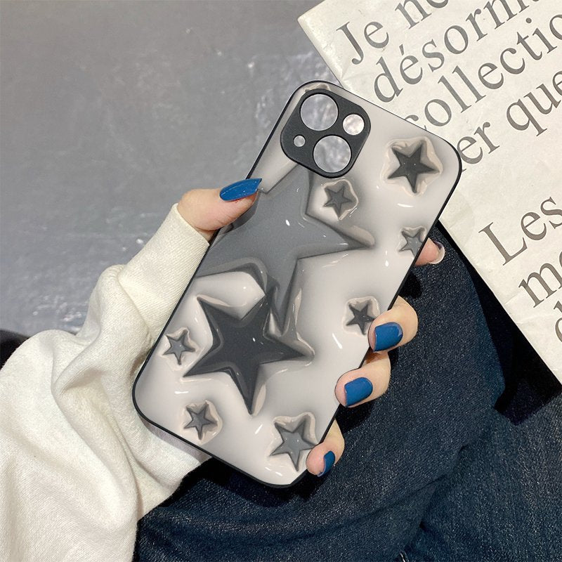 Gray Star Iphone Case