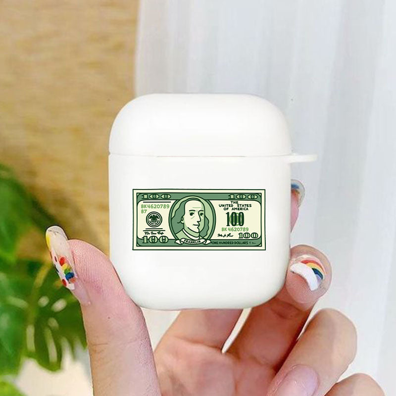 Light Gray Carton Dollar Airpod Case