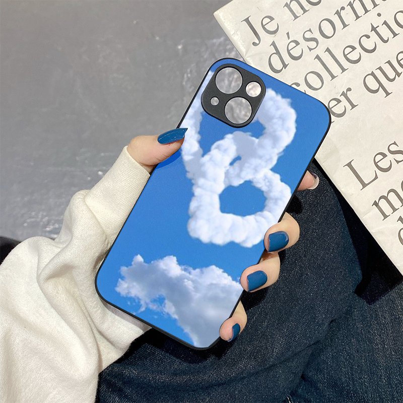 Gray Skyheart Iphone Case