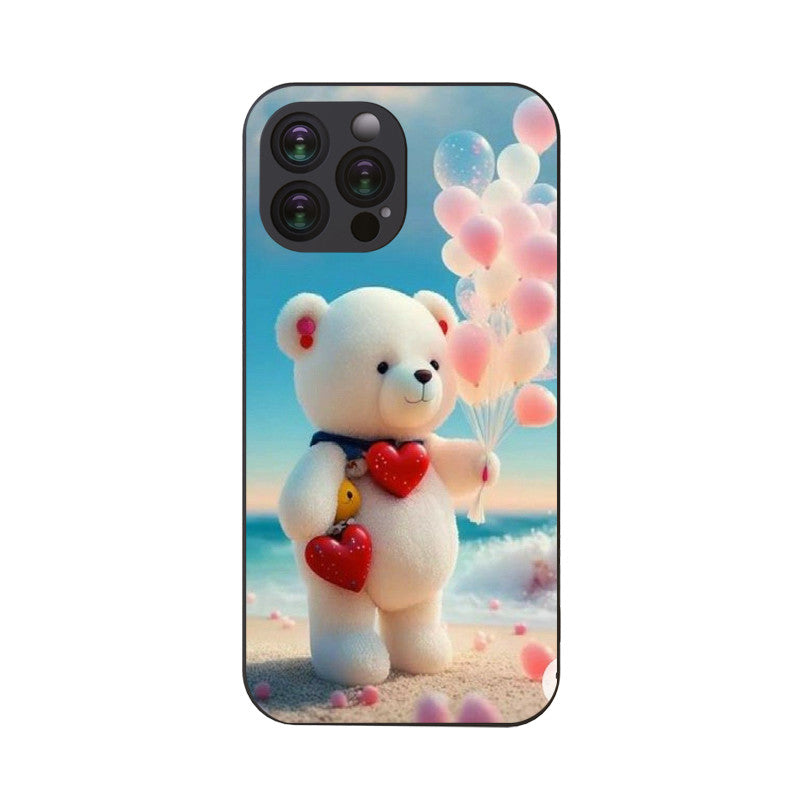 Gray Teddy Bear Iphone Case