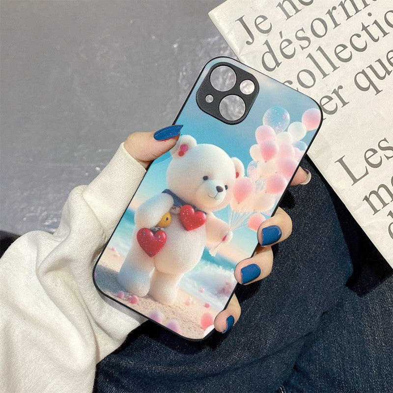 Gray Teddy Bear Iphone Case