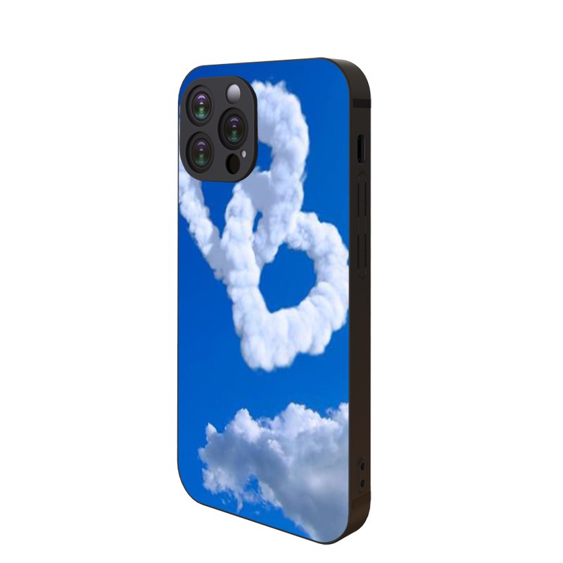 Powder Blue Skyheart Iphone Case