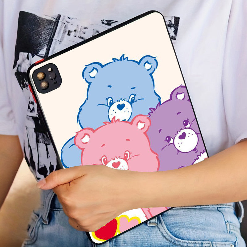 Thistle Cute Bear iPad Case