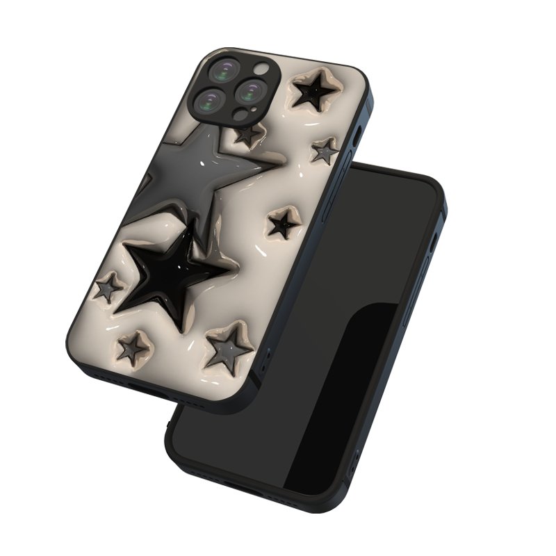 Gray Star Iphone Case