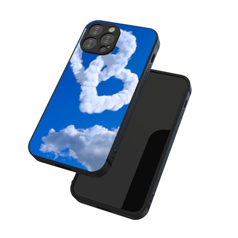 Dark Slate Gray Skyheart Iphone Case