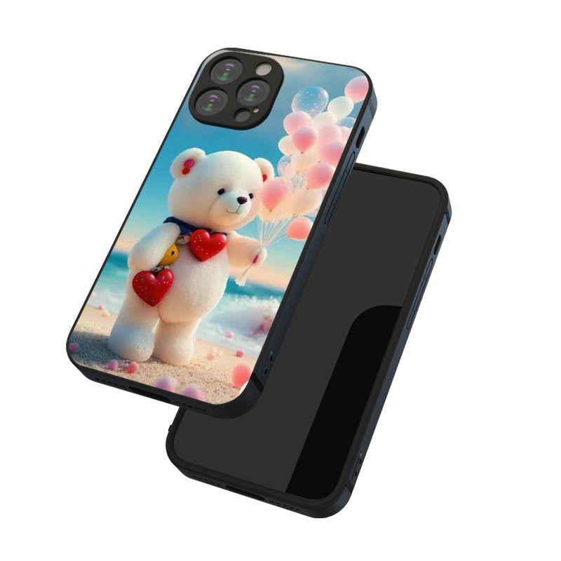 Gray Teddy Bear Iphone Case