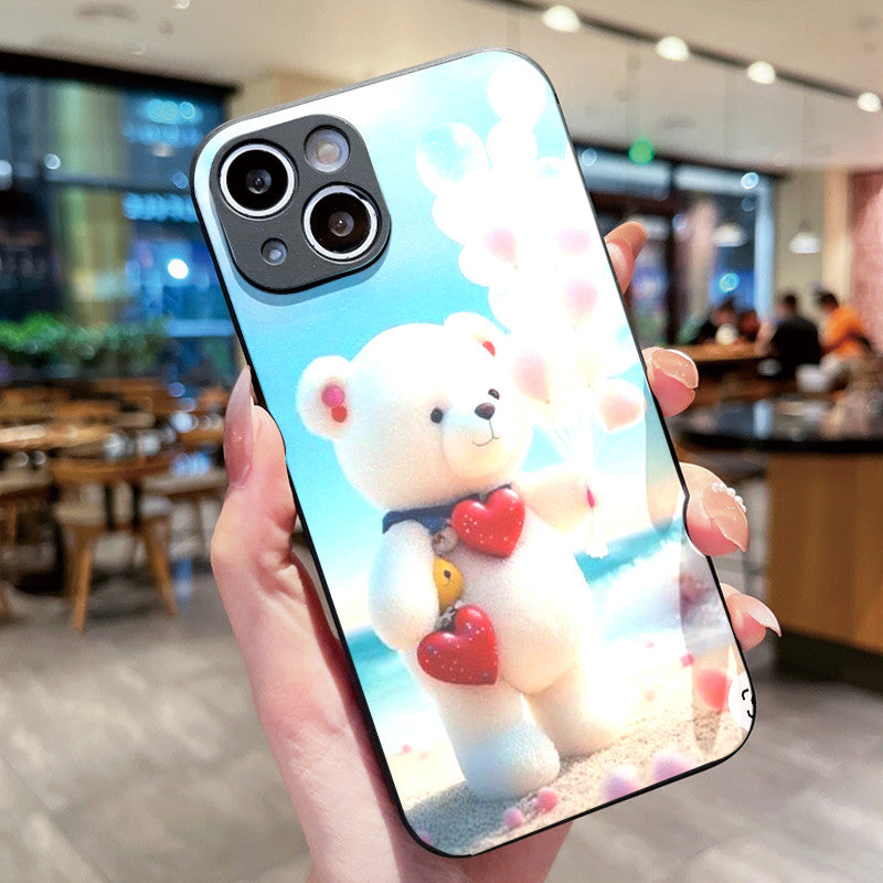 Gray Teddy Bear Iphone Case