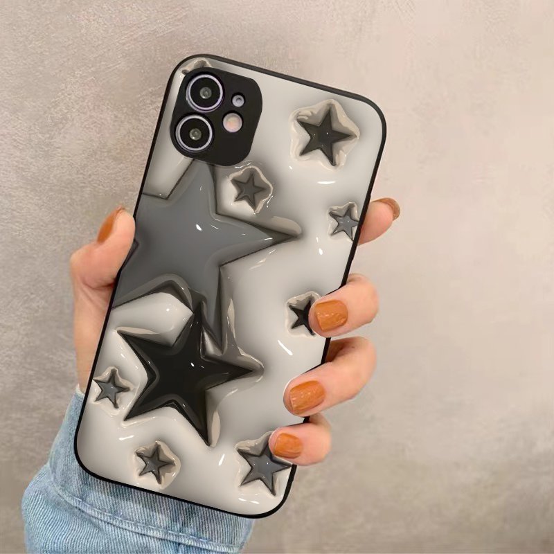 Gray Star Iphone Case