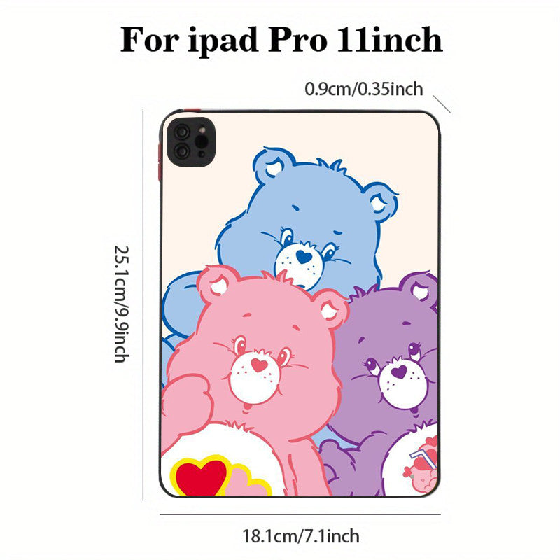 Thistle Cute Bear iPad Case