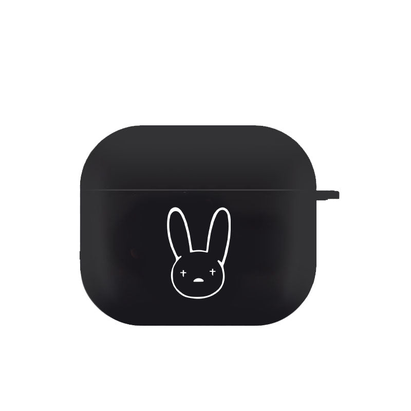 Dark Slate Gray Bad Bunny Airpod Case