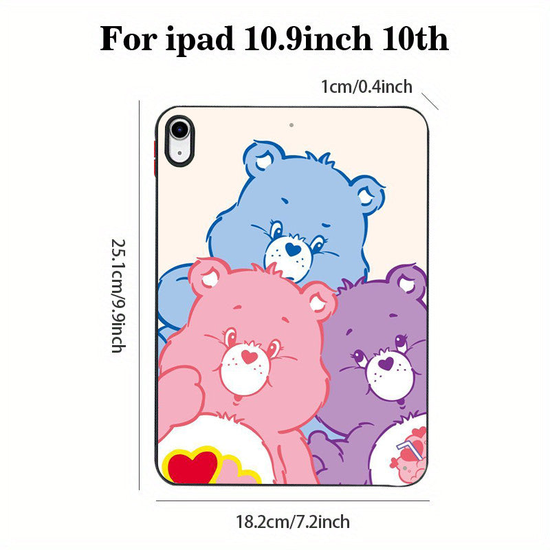 Thistle Cute Bear iPad Case