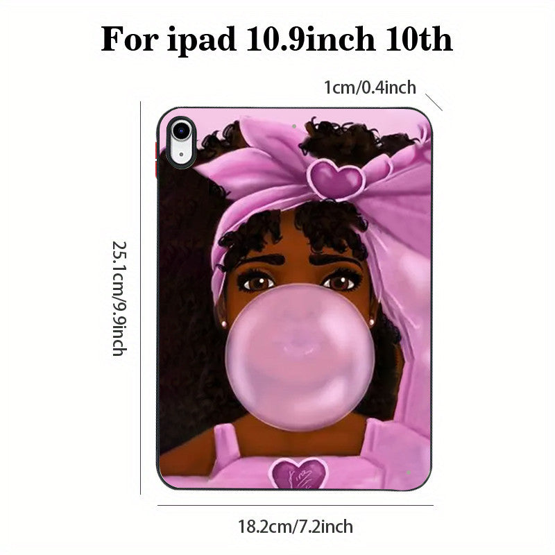 Rosy Brown Pink Adorable Girls iPad Case