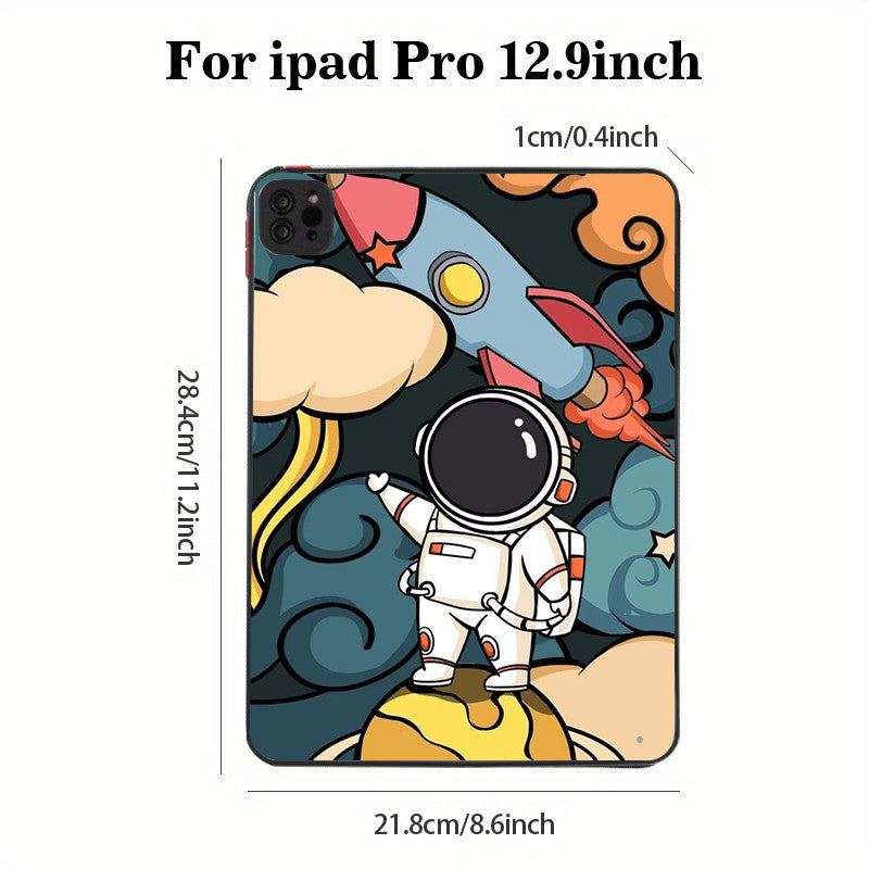 Wheat Spaceman Shockproof  iPad Case