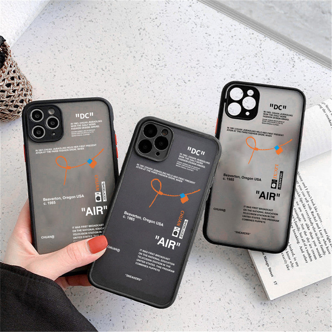 Light Gray Letter Printed Phone Case For IPhone14/14Plus/14Pro/14Pro Max,iPhone13/13Mini/13Pro/13Pro Max,iPhone12/12Mini/12Pro/12Pro Max,iPhone11/11Pro/11Pro Max