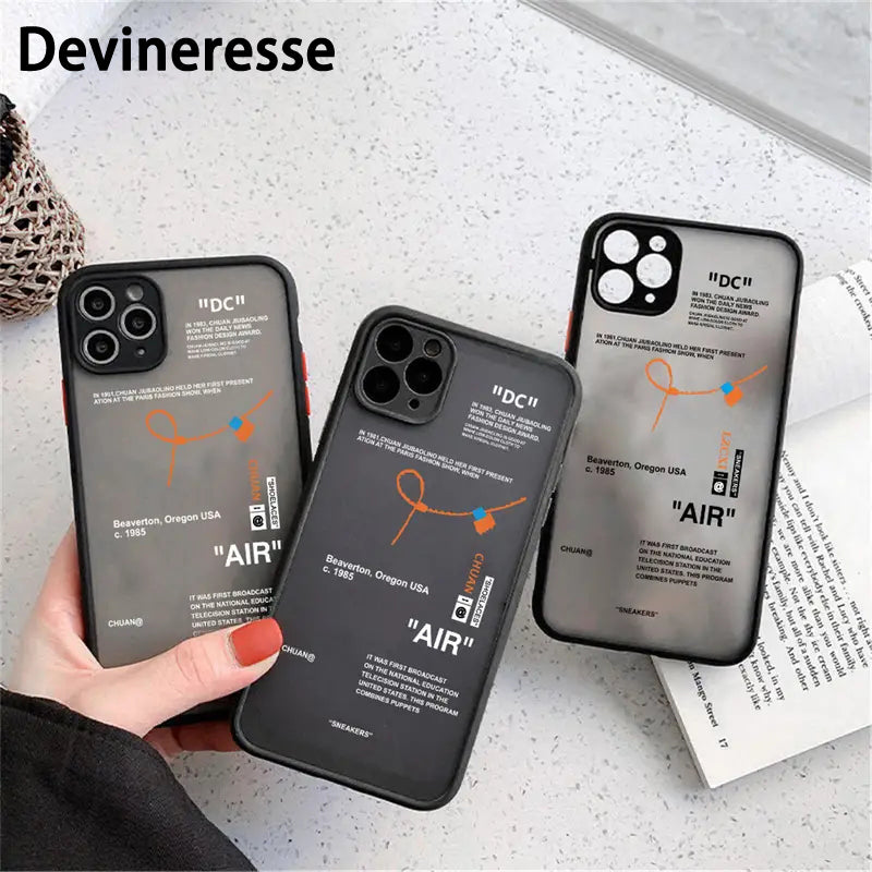 Light Gray Letter Printed Phone Case For IPhone14/14Plus/14Pro/14Pro Max,iPhone13/13Mini/13Pro/13Pro Max,iPhone12/12Mini/12Pro/12Pro Max,iPhone11/11Pro/11Pro Max