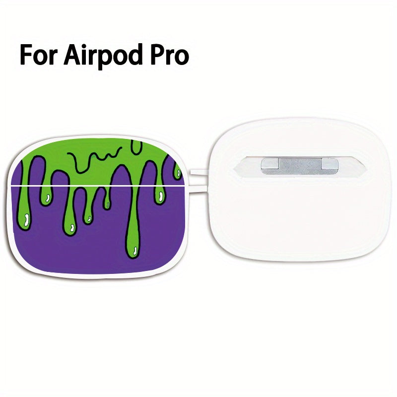 White Smoke Fluid Design Headset Earbuds Protective Case For Apple Airpods 1/2/Pro For Gifts