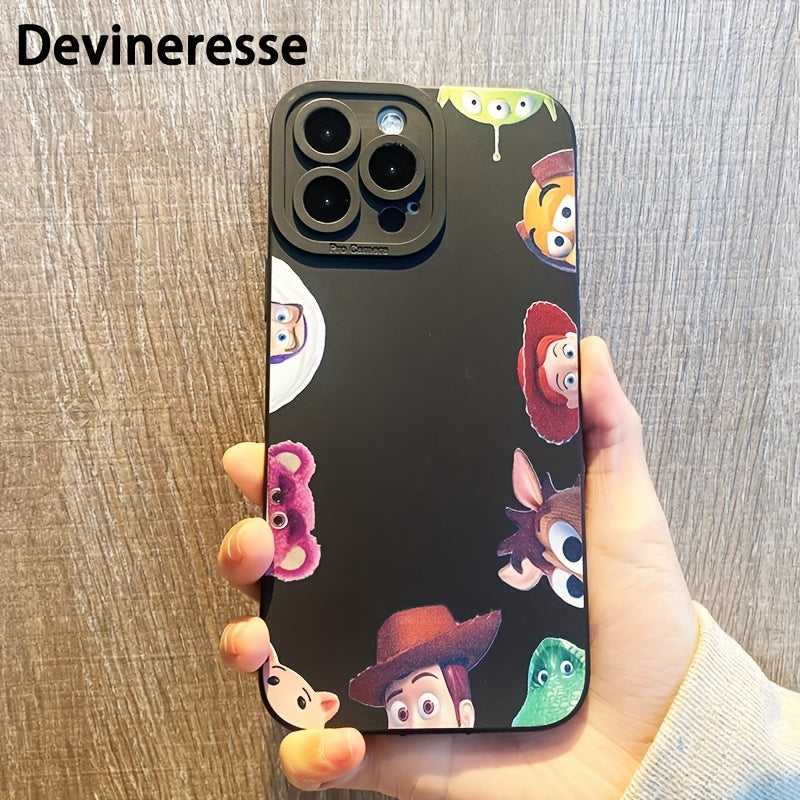 Gray Cartoon Toy Design Mobile Phone Case For Apple IPhone 14 13 12 11 Pro Max X XS XR Mini SE 2020