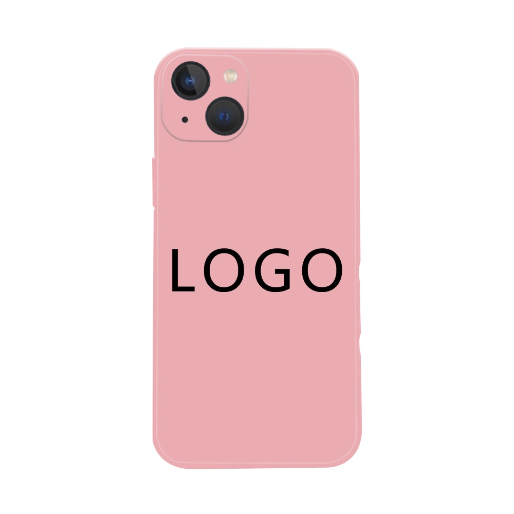 Light Pink DIY Pattern Custom Phone Case For iPhone 13 12 11 14 Pro Max