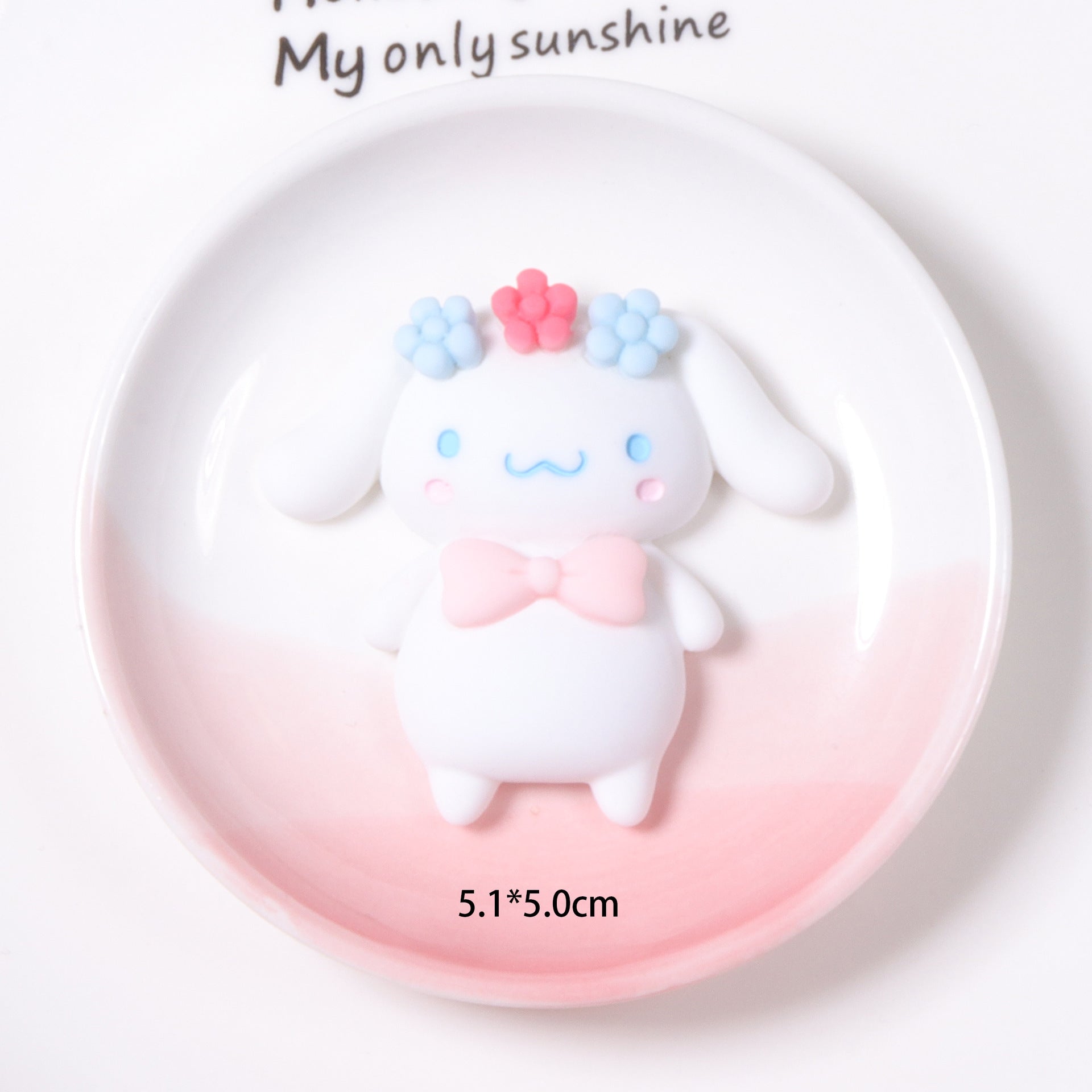 Misty Rose ST001 10PC Large Cartoon Flower Baby DIY Resin Charms