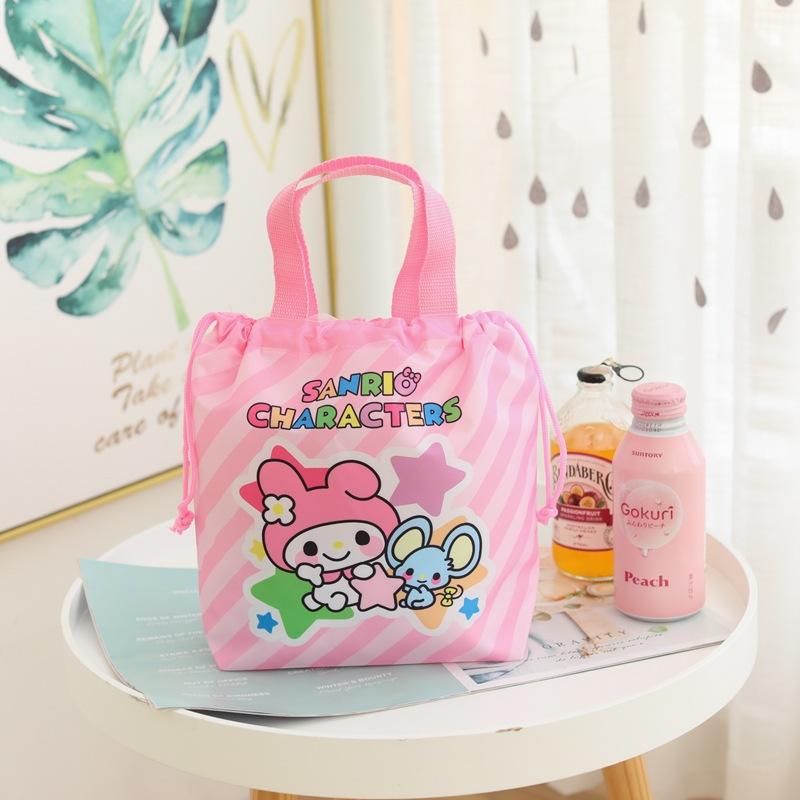 Light Gray [Flash Sale] Cute Sanrio Tote Bag Cartoon Characters Convenient Handbag