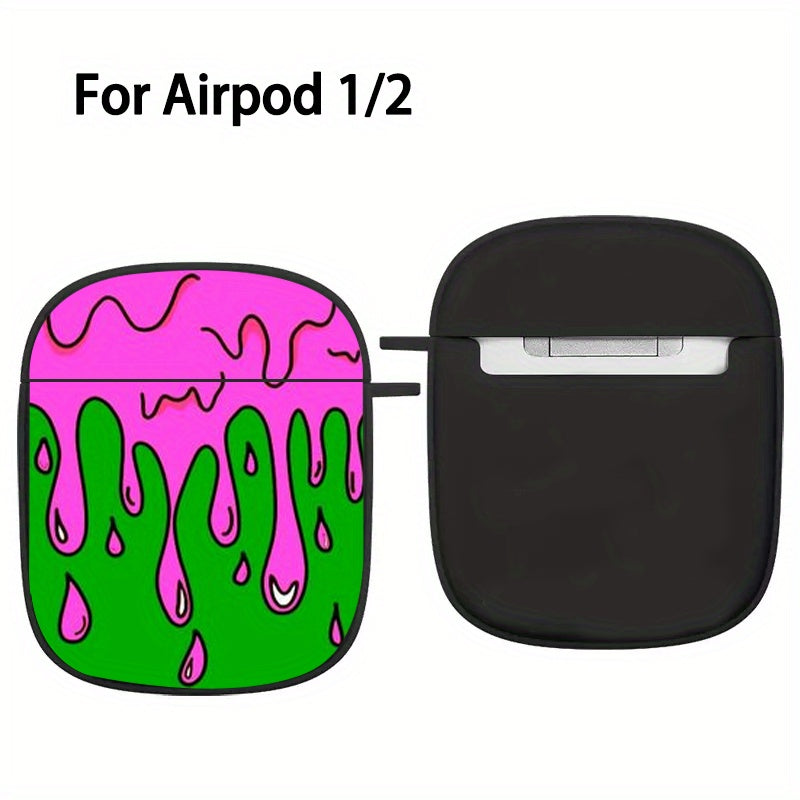 Orchid Fluid Design Headset Earbuds Protective Case For Apple Airpods 1/2/Pro For Gifts