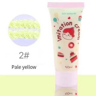 Antique White Simulation Imitation Cream DIY Fake Whipped Cake Cream Glue